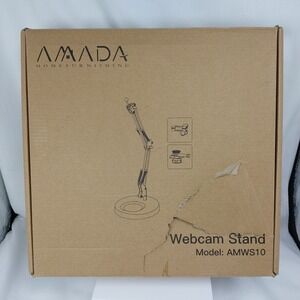 NEW Amada Webcam Stand for Live Streaming‎ Camera Mount Model AMWS10 - NIB